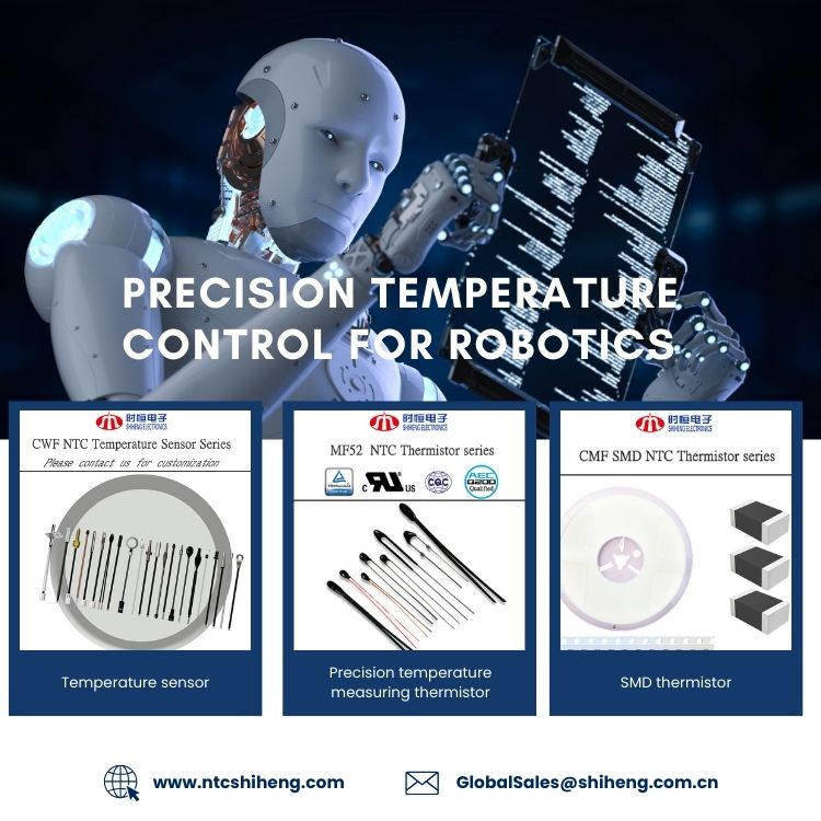 El papel de los termistores en la robótica: mejorar la precisión y el rendimiento