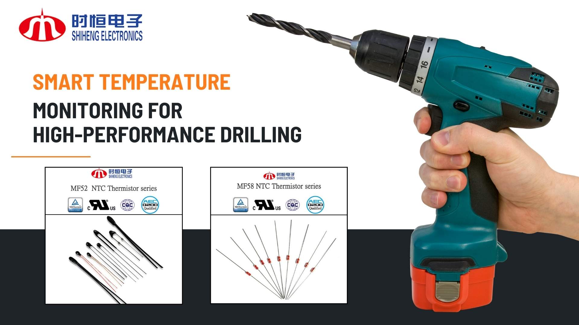 ntc thermistors for power drills