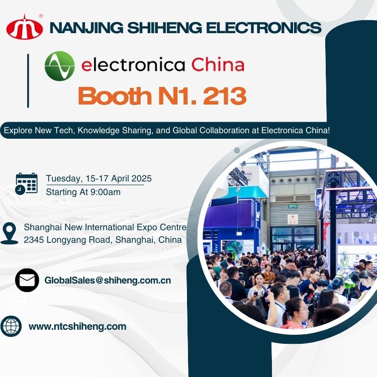 Nanjing Shiheng expondrá en electronica China 2025 en Shanghái
