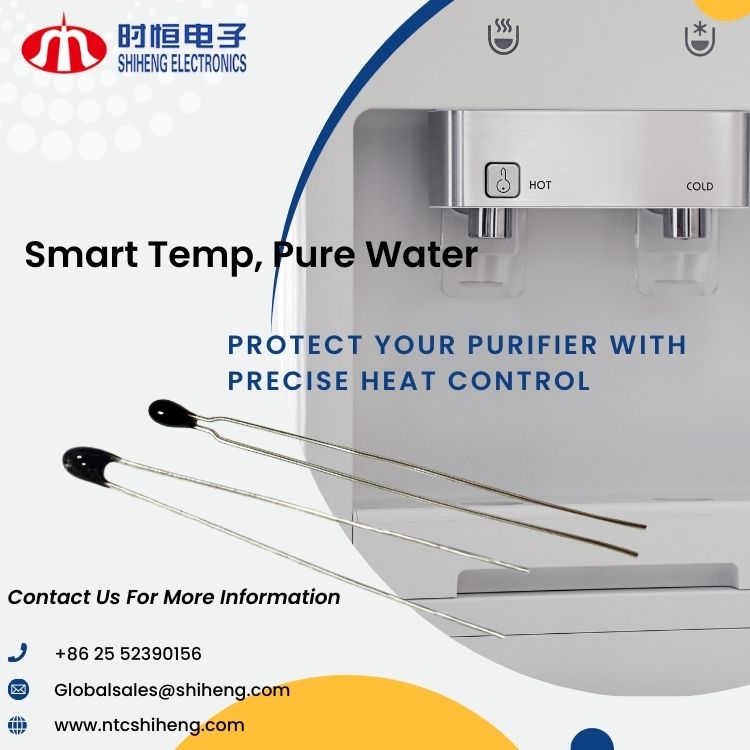 Termistores NTC en purificadores de agua eléctricos: garantizando un calentamiento seguro y estable
