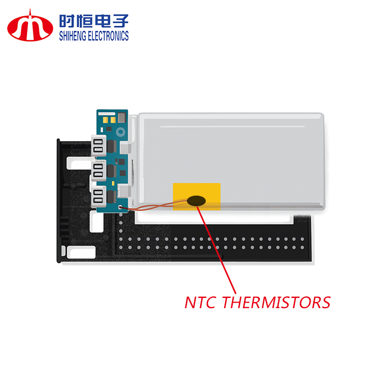 NTC thermistor for power banks